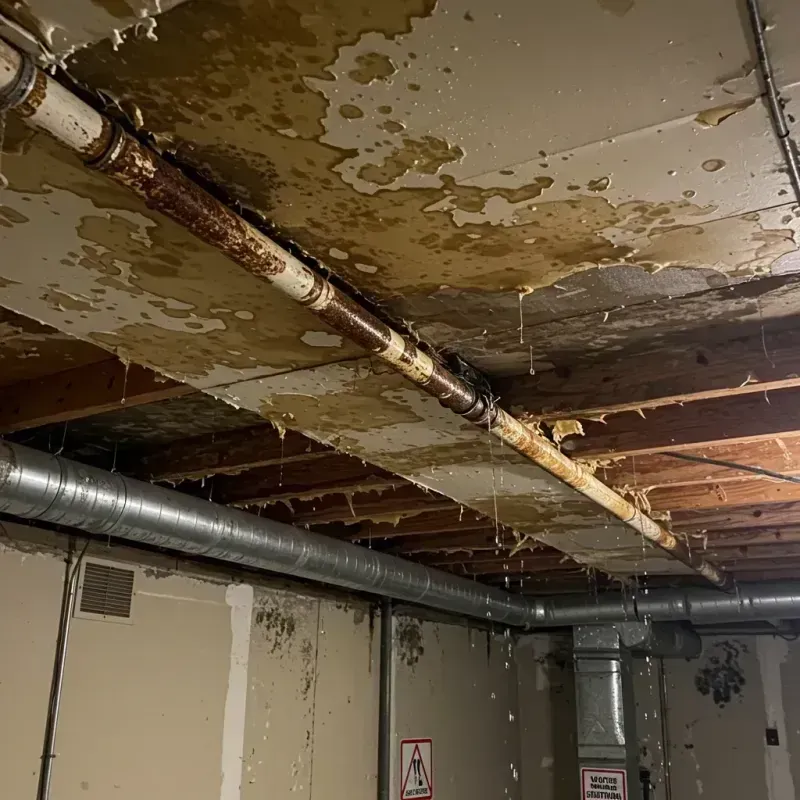 Ceiling Water Damage Repair in Oak Harbor, OH