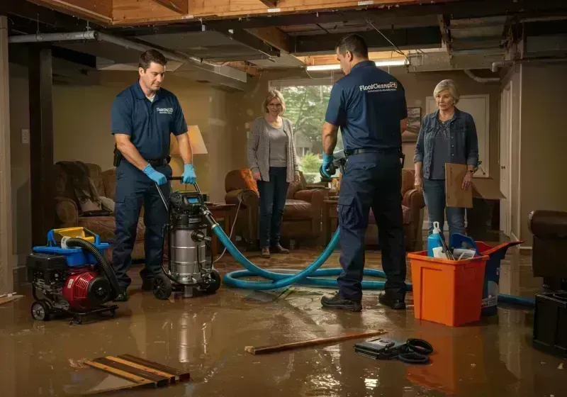 Basement Water Extraction and Removal Techniques process in Oak Harbor, OH