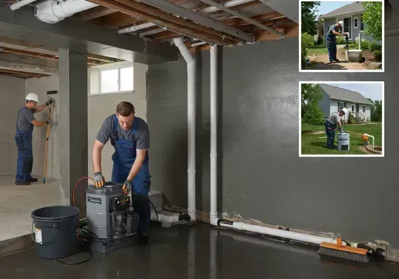 Basement Waterproofing and Flood Prevention process in Oak Harbor, OH